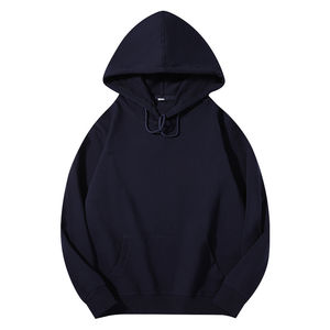 2025 vente en gros de haute qualité unisexe coton sweat à capuche logo personnalisé multicolore blanc hommes basiques Hoodir - Product Image 4