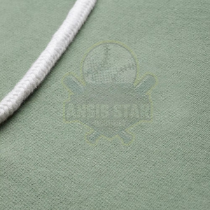 Sweat-shirt à capuche en molleton chaud décontracté surdimensionné avec logo personnalisé et franges pour hommes, streetwear d'hiver, vente en gros - Product Image 6