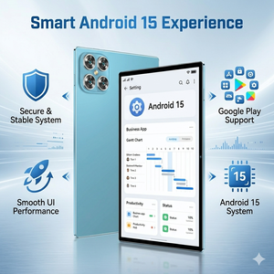<span class=keywords><strong>Tablet</strong></span> Professionale 5G da 11 Pollici per Ufficio, Android 15, Octa Core, 12GB RAM, 512GB ROM, Dual SIM, WiFi con Stilo - Product Image 2