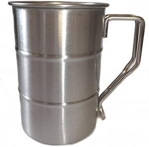 Taza de café de regalo para vasos de Metal, accesorios para servir Espresso, taza de café hecha de acero inoxidable de Color plateado, suministros para tazas de café - Product Image 6