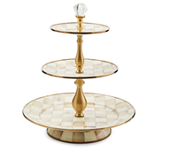 Supports à gâteaux et desserts vintage en acier inoxydable et laiton, très demandés, outils de haute qualité, motif floral, taille personnalisable