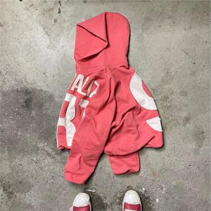 Sweat-shirts en molleton 100% coton avec logo personnalisé, vente en gros, appliqué, patch brodé, haute qualité, OEM, vente chaude, écologique, pour hommes - Product Image 3