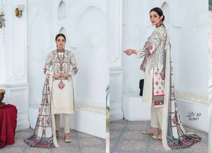 Meilleures ventes de costumes de pelouse Jacquard 100% de créateur pakistanais en gros, plus les options de taille disponibles - Product Image 3