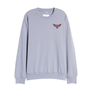 Logo avant personnalisé chat vintage col rond pull de coupe régulière pour hommes 100% coton polaire 370g écologique respirant - Product Image 5