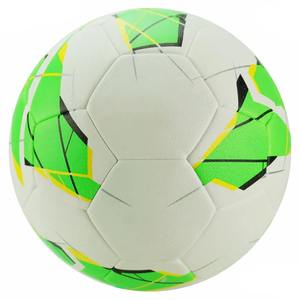 Ballon de football de taille 5 personnalisé, prix d'usine, vente en gros, en PVC et PU à bas prix pour l'entraînement sportif - Product Image 1
