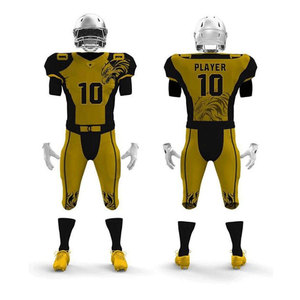 Ensemble d'uniformes de football américain personnalisés OEM imprimé respirant style de sublimation vente en gros excellente fabrication et prix - Product Image 1