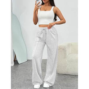 <b>Women</b> Wide Leg Sweatpants Baggy Loose Fall Barrel Casual <b>Lounge</b> Athletic <b>Pants</b> Comfy Teen Girl Cute Y2K Joggers - Product Image 6