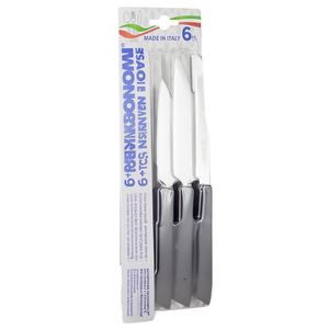 Ensemble de 6 couteaux de cuisine avec lame en ABS+acier inoxydable (acier à haute teneur en carbone 3CR13) - Product Image 2