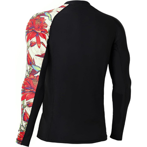 2025 vente en gros à manches longues hommes MMA Compression Rash Guard personnalisé BJJ chemises de sports nautiques UPF50 + séchage rapide - Product Image 5