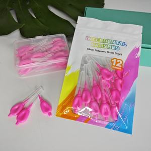 Brosses interdentaires à nettoyage avancé Nettoyeurs d'angle faciles à utiliser pour enlever la plaque dentaire Accessoire <span class=keywords><strong>cure</strong></span>-dents inclus - Product Image 2