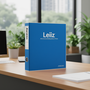 Leitz ALPHA Hanging <b>File</b> <b>Folder</b> <b>A4</b> Commercial Binding Blue 25-Pack - Product Image 3