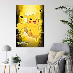 Pokmon Pikachu Neon <b>Poster</b> for Anime Fans - Product Image 2