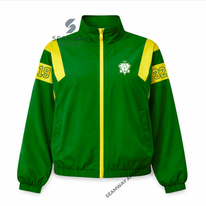 Chi Eta phi เสื้อกันลมลำลองสำหรับผู้หญิง, เสื้อแจ็คเก็ตกันลมกลางแจ้งกันลมเสื้อแจ็คเก็ตปักลาย - Product Image 2