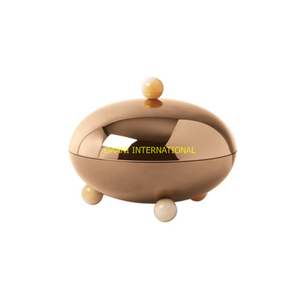 Marmite et casserole de luxe en or martelé avec couvercle, ustensiles de cuisine élégants et isolés pour les repas et le service - Product Image 6