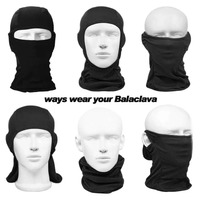 Masque tactique personnalisé à un trou, respirant et imperméable, pour le ski, le cyclisme et le sport