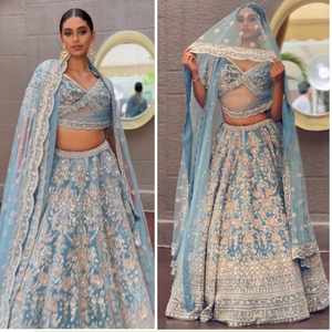 เปิดตัวคอลเลกชันเลเฮนกาผ้าจอร์เจตต์ปักลายด้วยเลื่อมสุดพิเศษจากรอยัลเอ็กซ์ปอร์ตในเมืองสุรัต รัฐกุจารัต - Product Image 2