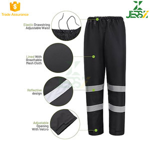 ชุดกันฝนสีเหลืองสดใสแบบกันน้ำสำหรับผู้ชายและผู้หญิง  ระบายอากาศได้ดี  พร้อมฉนวนกันความร้อน  เหมาะสำหรับงานก่อสร้าง - Product Image 6