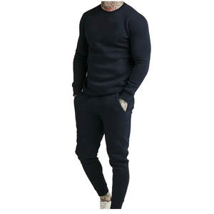 Chándal de cuello redondo para hombre con estampado de logotipo personalizado de alta calidad, precio razonable, Jersey ajustado para hombre, chándal de dos piezas - Product Image 2