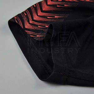 Short-Sleeved V-Neck <b>Badminton</b> Uniform Breathable Tennis Wear with Excellent Comfort in Pakistan - Product Image 5