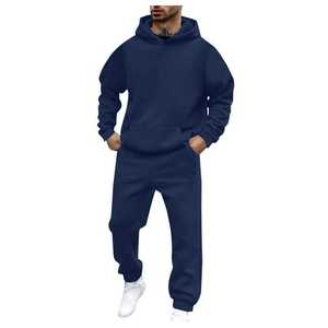 Conjuntos de sudaderas con capucha Ropa de hombre Moda Otoño/Invierno Ropa de diseñador Chaqueta con capucha + Pantalones Traje Jogging Ropa deportiva Traje de dos piezas - Product Image 3