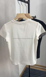 Camiseta de Algodón Ligera para Hombre de Alta Calidad, 200 GSM, Suave, Cómoda, Transpirable, Informal, de Verano, Proveedor OEM, Fabricante - Product Image 5
