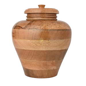 Cenizas de urna recubiertas de madera hechas a mano de estilo americano, venta al por mayor, urnas de cremación, suministros funerarios hechos a mano, Vietnam - Product Image 3