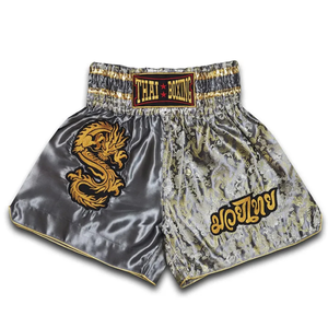 Shorts de Muay Thai pour hommes, conçus par Blue Eagle Sports Manufacturer, imprimés par transfert thermique, confortables, 100% arts martiaux - Product Image 1