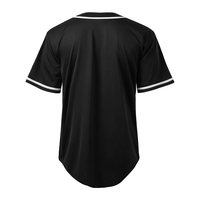 Jersey Baseball Unisex Berkualitas Tinggi Seragam Olahraga Musim Panas Dapat Disesuaikan 100% Katun Bernapas Cepat Kering