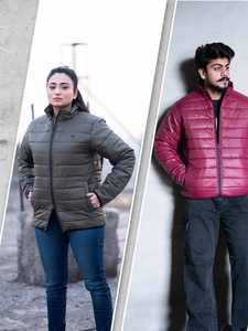 Blouson d'hiver pour femme 2025-26 Coupe courte à taille cintrée Deux tons Col décontracté Respirant et imperméable Grande taille Nouveau style - Product Image 3