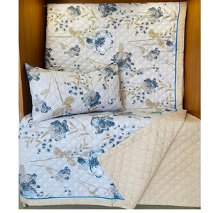 Customize Luxury Digital Printed 100% Organic Cotton GOTS Certificate Super King Size Microfiber Breathable Duvet <b>Cover</b> <b>Cushions</b> - Product Image 5