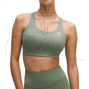 Sujetador Deportivo de Yoga Personalizado para Mujer, Ligero, Transpirable, Sin Costuras, Simple, de Alta Sujeción - Product Image 3