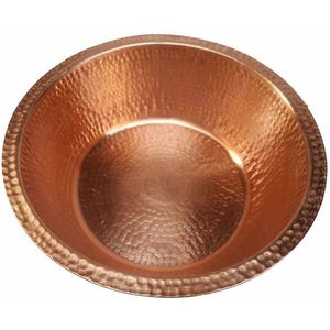 Bol en cuivre pur fabriqué à la main de bonne qualité pour la cuisine et la vaisselle, prix de gros d'Inde - Product Image 5