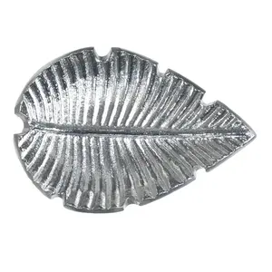 Plateau de service élégant pour la maison, hôtel, fête de mariage, plats modernes, laiton, métal, cuisine, utilisation au prix de gros de l'Inde - Product Image 2