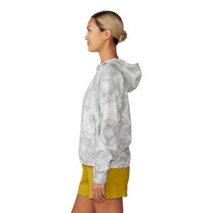 Top des tendances Logo personnalisé vêtements de rue décontractés figurines d'épaule tombante respirant sweats à capuche écologiques tricotés pour femmes sweats à capuche délavés à l'acide - Product Image 3