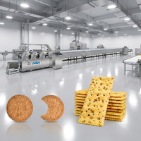 Machine automatique de remplissage de biscuits à la crème AD280, 80-100 kg/h, remplisseur de chocolat à deux couches pour ligne de production de biscuits sandwich