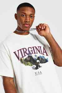 เสื้อยืดผ้าฝ้าย100% ปรับแต่งได้สำหรับผู้ชายเสื้อยืดพิมพ์ลายกราฟิกตกไหล่แนวสตรีทแวร์สไตล์วินเทจขนาดใหญ่และเป็นทางการ - Product Image 3