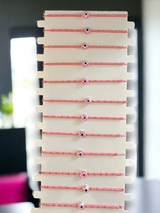 Bracelet bohème fait main DAFNI avec pierres naturelles, cadeau unisexe pour la fête des mères et la Saint-Valentin - Product Image 3