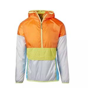 Chaquetas de Lona Impermeables de Alta Calidad, Unisex, con Diseño de Logotipo Personalizado, Color en Bloques, Estilo Urbano, Venta al Por Mayor - Product Image 1