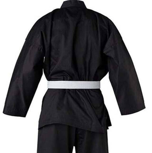 Meilleure vente qualité supérieure 100% coton Taekwondo uniforme usine vente entière tissu respirant Logo personnalisé vêtements d'arts martiaux - Product Image 5