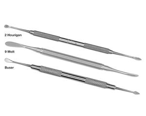 Elevadores de periostio dental, Instrumentos dentales quirúrgicos de acero inoxidable para cirugía oral y procedimientos de implantes - Product Image 1