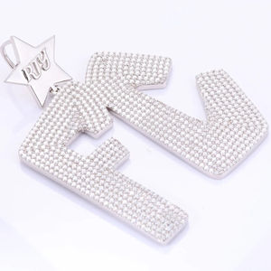 Meilleures ventes, pendentifs et breloques pour hommes, hip-hop, plaqués or, luxe, certifiés IGI, pavé clair, moissanite VVS, argent sterling 925 - Product Image 4