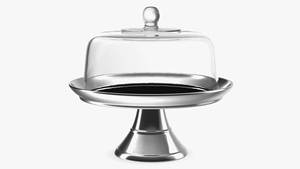 Best Handcrafted India Iron <b>Cake</b> <b>Stand</b> with Dome Cover Farmhouse Style Kitchen Tool for Home & Restaurant Celebration Events Use - Product Image 5