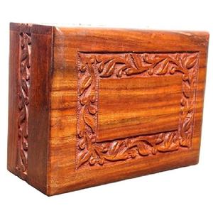 High Quality Wooden Cremation Urns <b>for</b> <b>Ashes</b> Funeral Urn Wood Pet Urns Wooden <b>Box</b> Supplier From India - Product Image 4