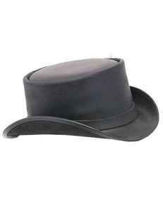 Chapeau en cuir souple de qualité supérieure, design personnalisé pour les voyages et les fêtes, durable, pour les sports de plein air, prix d'usine, chapeaux en cuir de type bucket. - Product Image 3