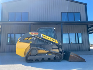 Chargeur compact sur chenilles hydraulique 74HP 2020 NEW HOLLAND C332 en vente avec accessoires, mini chargeur compact - Product Image 2