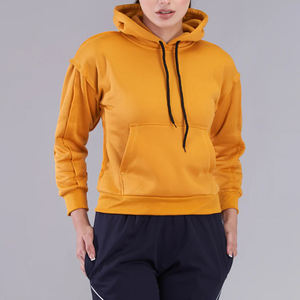 Pull à capuche uni pour femmes Sweat à capuche décontracté de qualité supérieure personnalisé Meilleur sweat à capuche de haute qualité pour femmes - Product Image 2