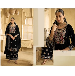 Césped paquistaní de lujo de alta calidad Salwar Kameez para colección de verano disponible a precios asequibles de la India - Product Image 1