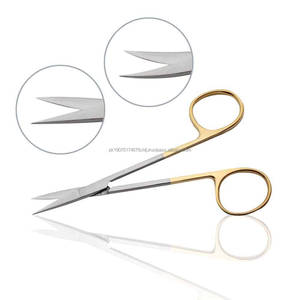 Tijeras para Iris de Grado Quirúrgico Premium, Instrumento de Corte de Precisión de Acero Inoxidable Reutilizable Manual, OEM Disponible, Certificado CE ISO - Product Image 4