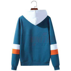 Stylish Men's 100% Cotton Hooded Sweatshirts Custom Logo <b>Thick</b> <b>Fleece</b> Solid Pattern Casual Outdoor Sports Winter Weather Digital - Product Image 2
