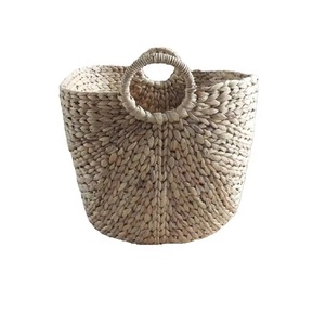 Organisateur multifonction durable de jacinthe d'eau naturelle vintage vente en gros grands bacs de rangement carrés 3 boîtes de rangement bacs - Product Image 6